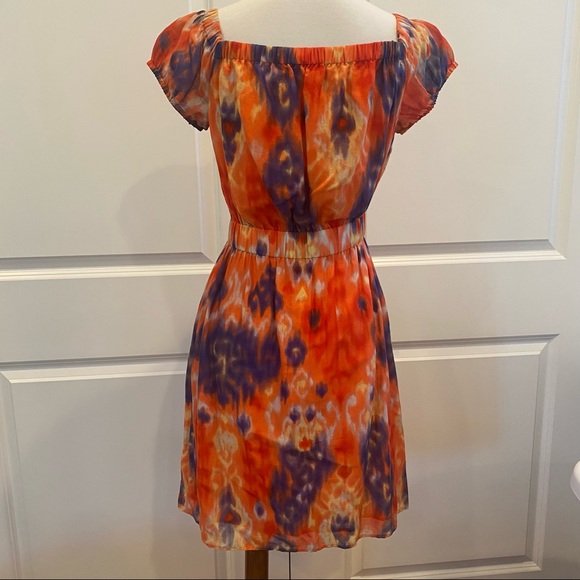 THEORY Cotton & Silk Mini Dress - Picture 3 of 9